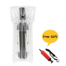 750ml Red Wine Bottle Inflatable Plastic Air Column Bag